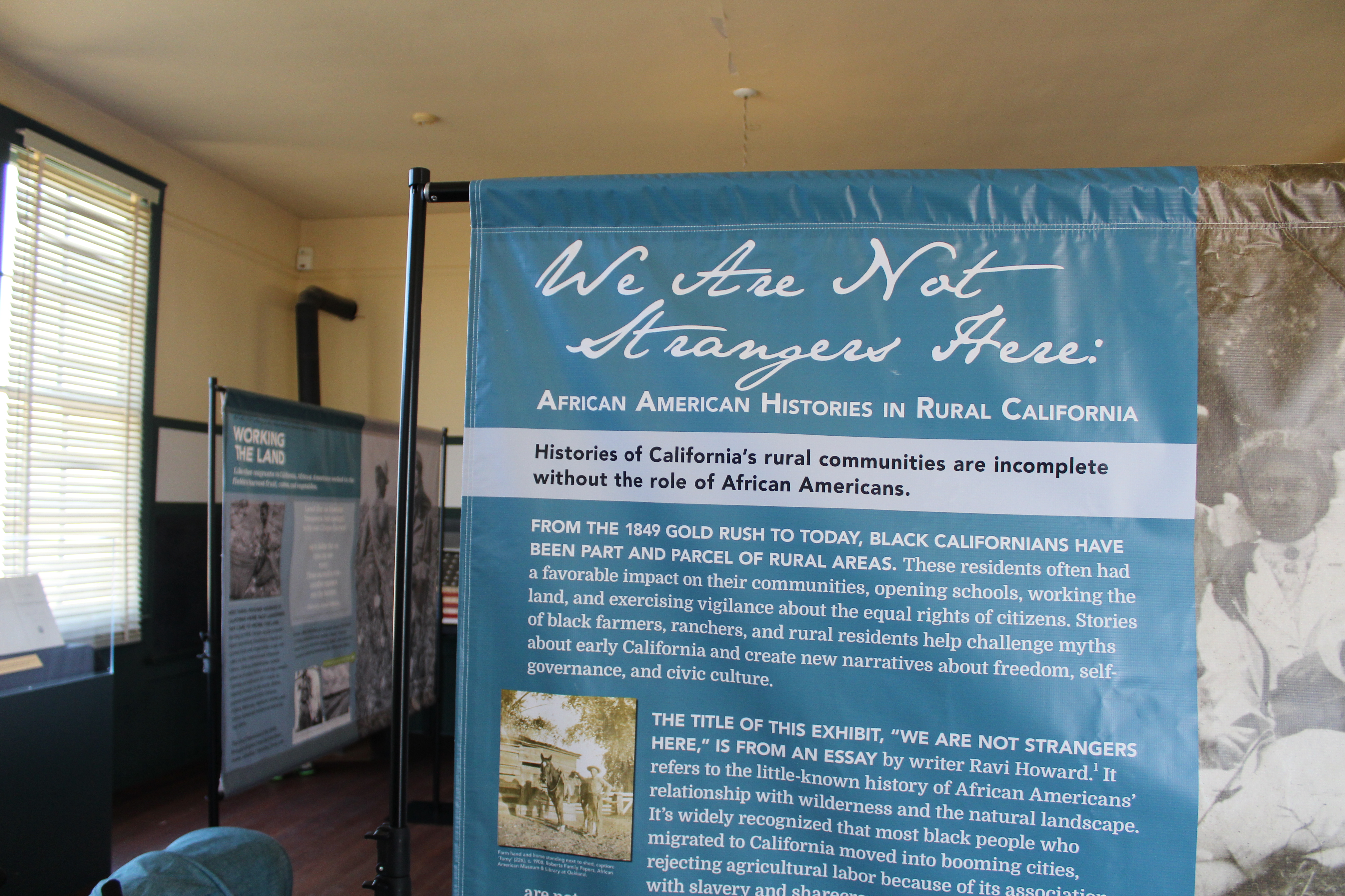 African American Histories in Rural California Traveling Banner Exhibit